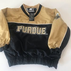 Unisex Kids Starter Purdue Pullover  sz 4